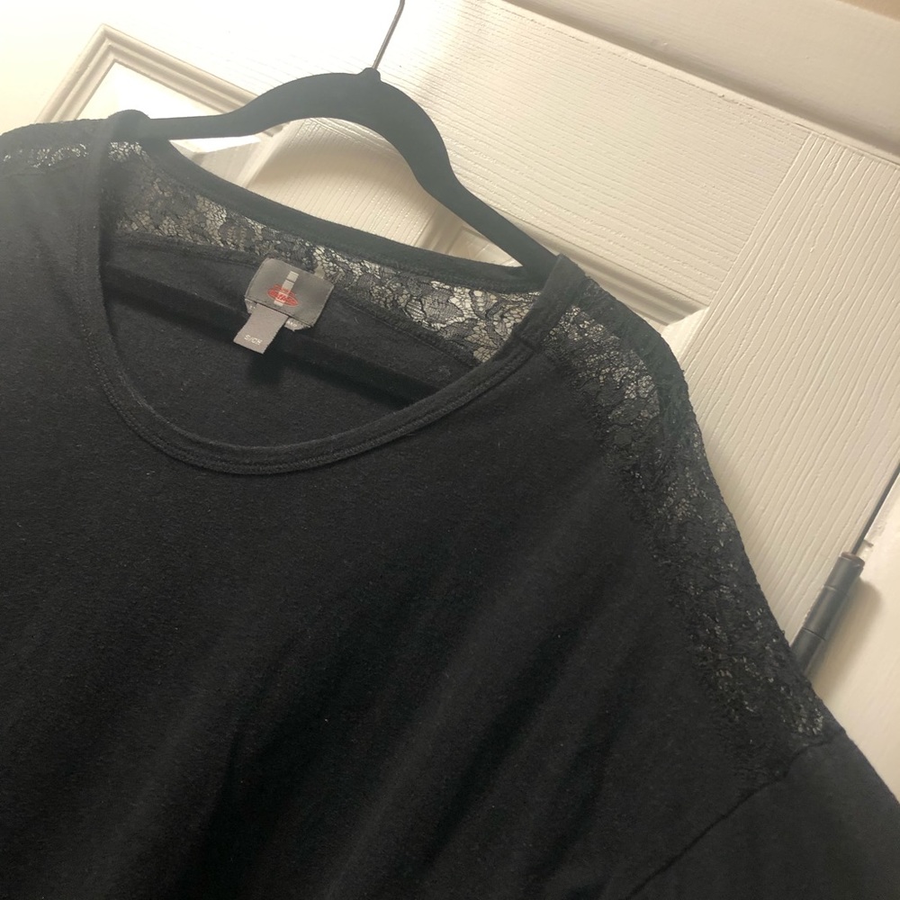 i Jeans by Buffalo Lace Shoulder Top